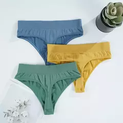 Calcinha feminina sexy cueca feminina cinta oca calcinha para feminino tanga mod - loja online