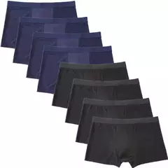 8 pçs/lote calcinha cueca boxer masculino sexy malha shorts transparentes mais grande tamanho 6xl 7xl 8xl troncos para o homem