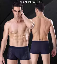 8 pçs/lote calcinha cueca boxer masculino sexy malha shorts transparentes mais grande tamanho 6xl 7xl 8xl troncos para o homem