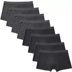 8 pçs/lote calcinha cueca boxer masculino sexy malha shorts transparentes mais grande tamanho 6xl 7xl 8xl troncos para o homem - comprar online