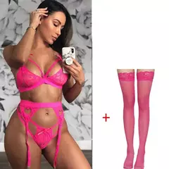 Imagem do Conjunto de lingerie de renda sexy