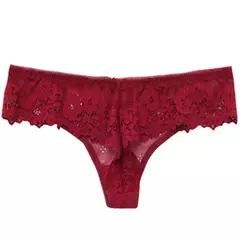 Imagem do Lingerie de renda, calcinha de cintura baixa, tang