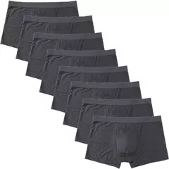 8 pçs/lote calcinha cueca boxer masculino sexy malha shorts transparentes mais grande tamanho 6xl 7xl 8xl troncos para o homem na internet