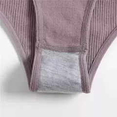 FINETOO-Seamless Calcinhas de cintura alta para as mulheres, roupa interior conf