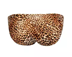 Cuecas masculinas sensuais baixas com estampa animal print - comprar online