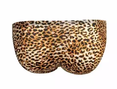 Cuecas masculinas sensuais baixas com estampa animal print - Jouet