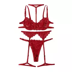 Conjunto Lingerie de liga na internet