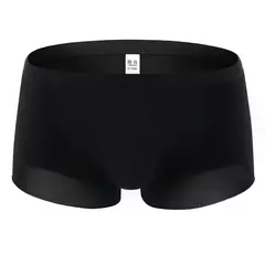 Cueca boxer sensual masculina sem costura