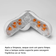 Masturbador Tenga Original Flip Orb Orange Crash na internet