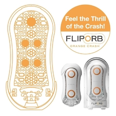 Masturbador Tenga Original Flip Orb Orange Crash - Jouet