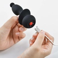 Plug Anal Pompom Magic Bunny - Magic Motion controlado via APP 10 modos de vibra - loja online