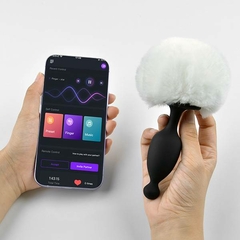 Plug Anal Pompom Magic Bunny - Magic Motion controlado via APP 10 modos de vibra - comprar online