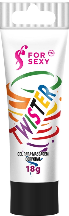 Twister Bisnaga Vibrador Líquido Eletrizante Esquenta e Esfria 18g