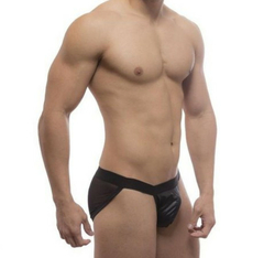 Cueca com Tule Atrás Preto com Slip Cirré - - comprar online