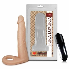 Anel Companheiro Com Vibro - Dupla Penetração - 15cm x 3,2cm - comprar online