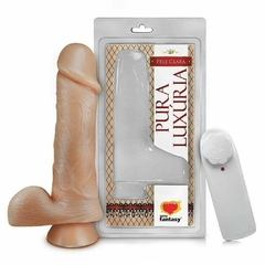 Prótese Realística Com Ventosa, Vibrador - comprar online