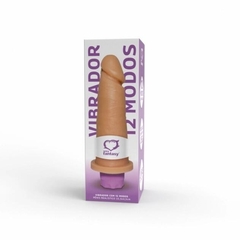 Prótese Realística com Vibrador Recarregável USB - 15,3cm x 4,5cm na internet