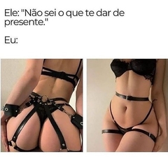 Harness para Cintura em X com Par de Algemas na internet