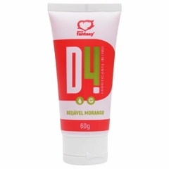 Lubrificante D4 Gel Bisnaga - Morango (00990-1)