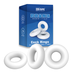 Kit Cock Ring com 3 anéis penianos - Love Nest - comprar online