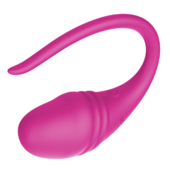 Vibrador formato Glande Com APP e 9 Modos de Vibração