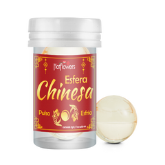 Esfera Chinesa - Bolinhas explosivas Lubrificante Top Hot Ball HOT FLOWERS SexSh