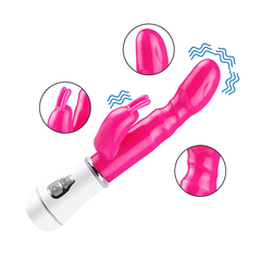 Vibrador Duplo Estimulador Coelhinho - comprar online