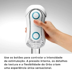 Masturbador Tenga Original Flip Orb Orange Crash na internet