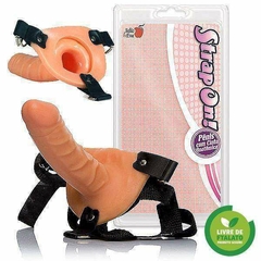 Strap-on! 15cm na cor bege na internet