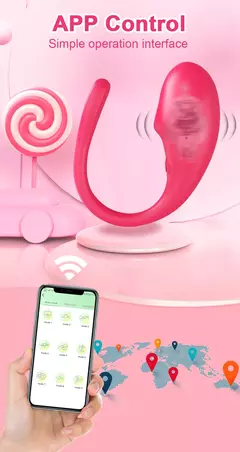 Vibrador sem fio Bluetooth ponto G na internet