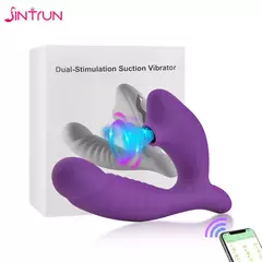 Imagem do Vibrador de sucção sem fio Bluetooth