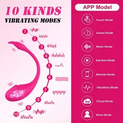 Imagem do Vibrador Bluetooth para mulheres, aplicativo sem fio