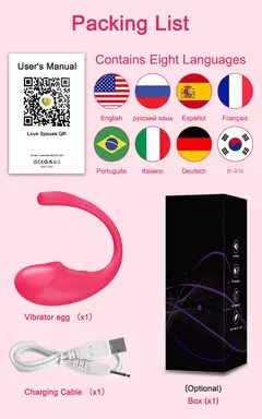 Vibrador sem fio Bluetooth ponto G