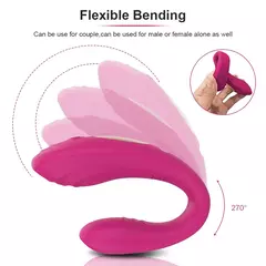 Vibrador sem fio para mulheres, vibrador em forma de U, ponto G, estimulador - Jouet