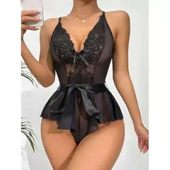 Imagem do Conjunto lingerie 3 peças - TOP + CALCINHA + LIGA