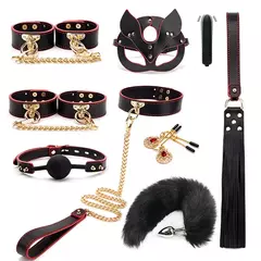 KIT 9 itens Bondagem BDSM - loja online