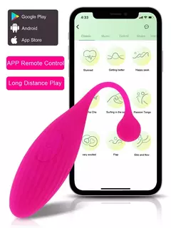 Vibrador Controle remoto sem fio app