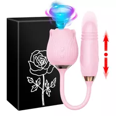 Vibrador sugador Rosa - comprar online