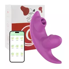 Vibrador controle via app na internet