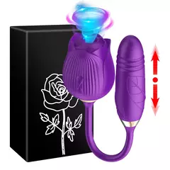 Vibrador sugador Rosa