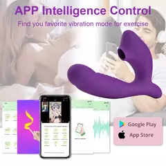 Vibrador de sucção sem fio Bluetooth - loja online