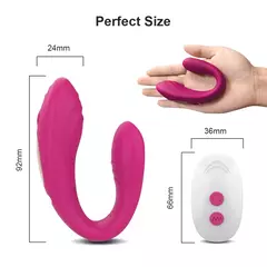 Vibrador sem fio para mulheres, vibrador em forma de U, ponto G, estimulador - Jouet