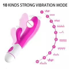 Vibrador rotativo ponto G estimulador