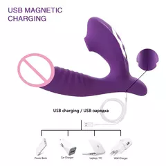 Vibrador de sucção sem fio Bluetooth na internet