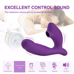 Vibrador de sucção sem fio Bluetooth na internet