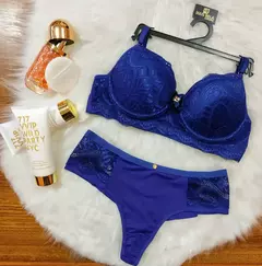 Kit 5 Conjuntos Lingerie Calcinha e Sutiã