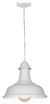 Lampara colgante campana blanca 30,5 cm e-27 - comprar online