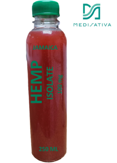 Agua Relajante con extracto aislado de Hemp sabor Jamaica