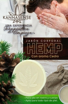 Jabón Corporal de HEMP Humectante e Hidratante