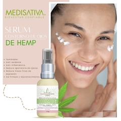 Serum contorno de ojos con aceite de HEMP, ácido hialurónico, colágeno y shadownyl - comprar en línea